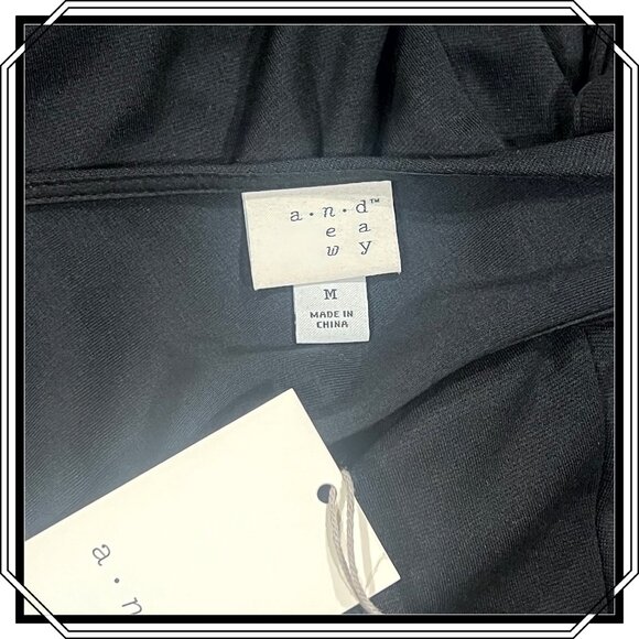 A NEW DAY V-Neck Faux Wrap Dress - Size M / NWT - Picture 5 of 8